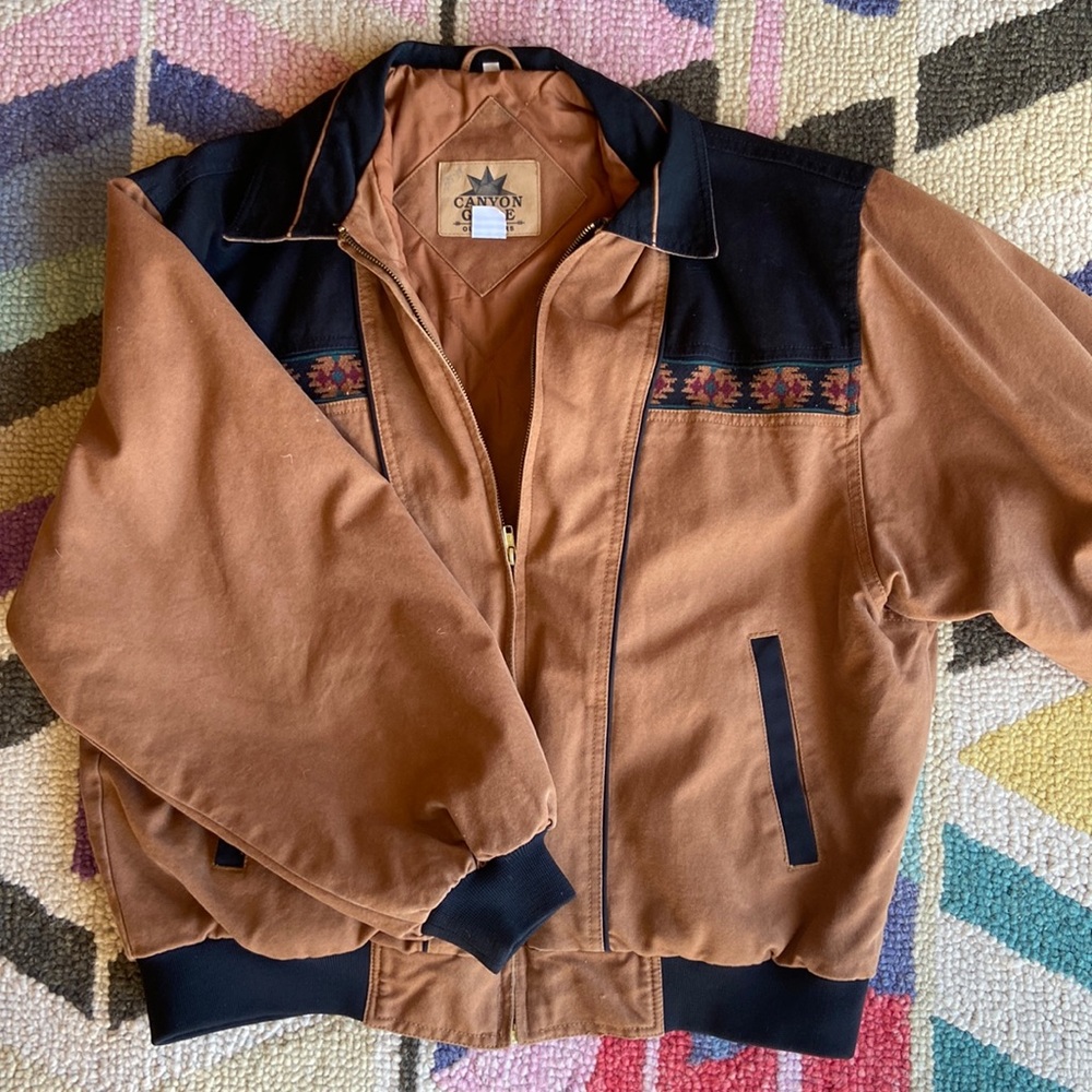 Canyon Guide southwestern print jacket